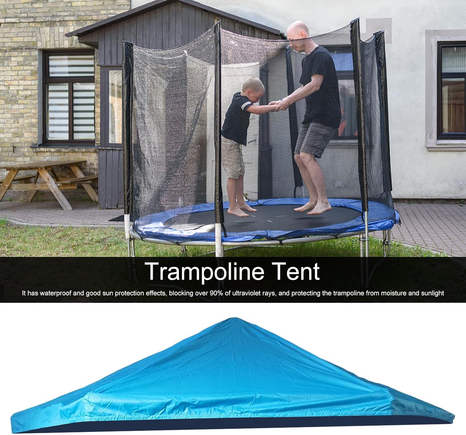 アンパンマン 180㌢ビッグサイズ UV紫外線カットテント AND・DECO