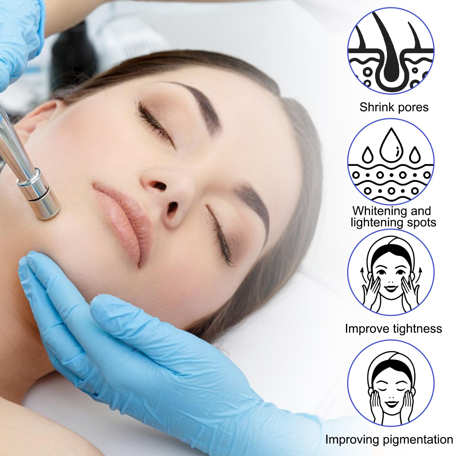 20 agujas microneedling, 12 agujas de repuesto para derma, cabezales de repuesto para eliminar el acné, cicatrices y arrugas obesidad