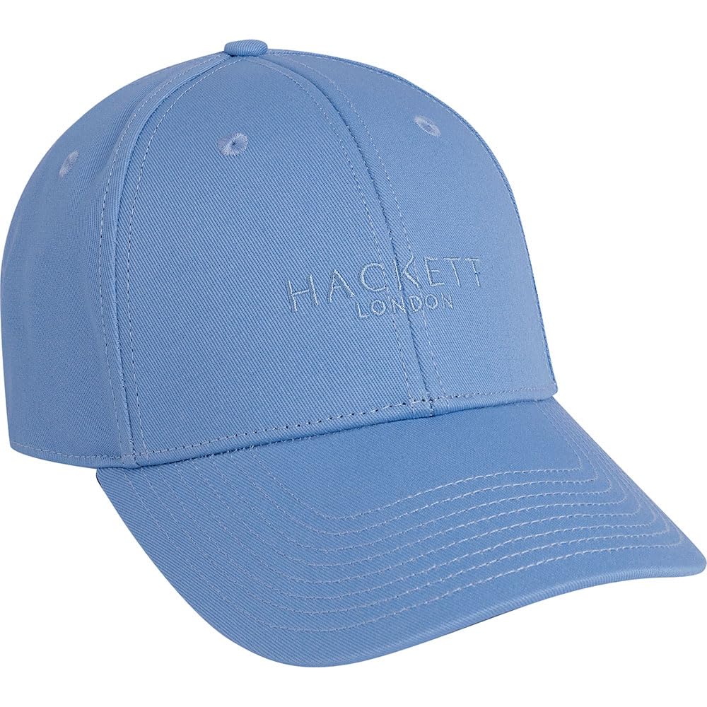 Hackett London Men's Blue(Pacific Blue) Tonal Brnd Cap Cap, One Size