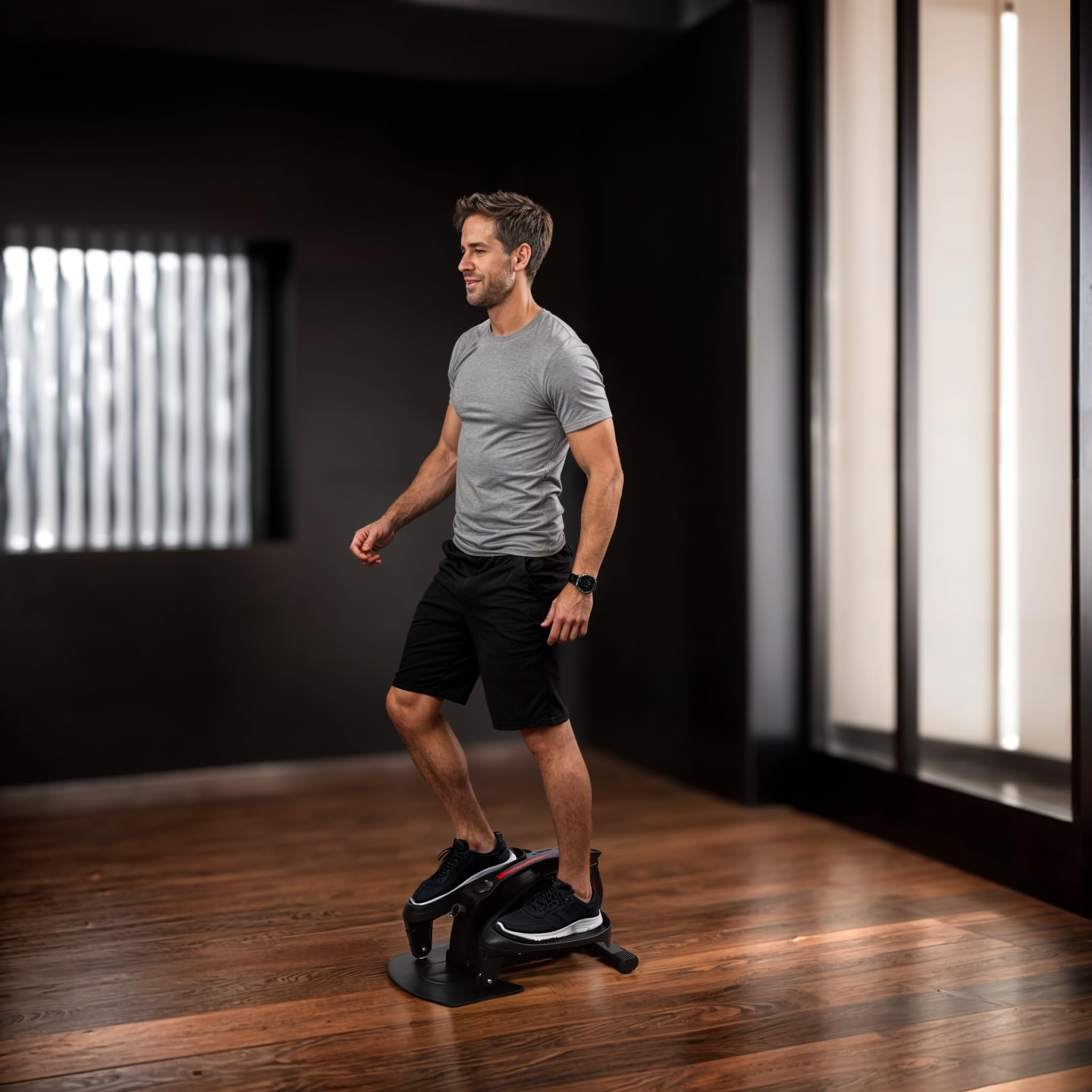 GLOBAL RELAX® | Steppers | Pedalatore Portatile | Piattaforme per Il Fitness I Tapis roulant I Fitness Stair Climber I Bicicletta Eliptica | Cyclette | Indoor | Allenamento Domestico