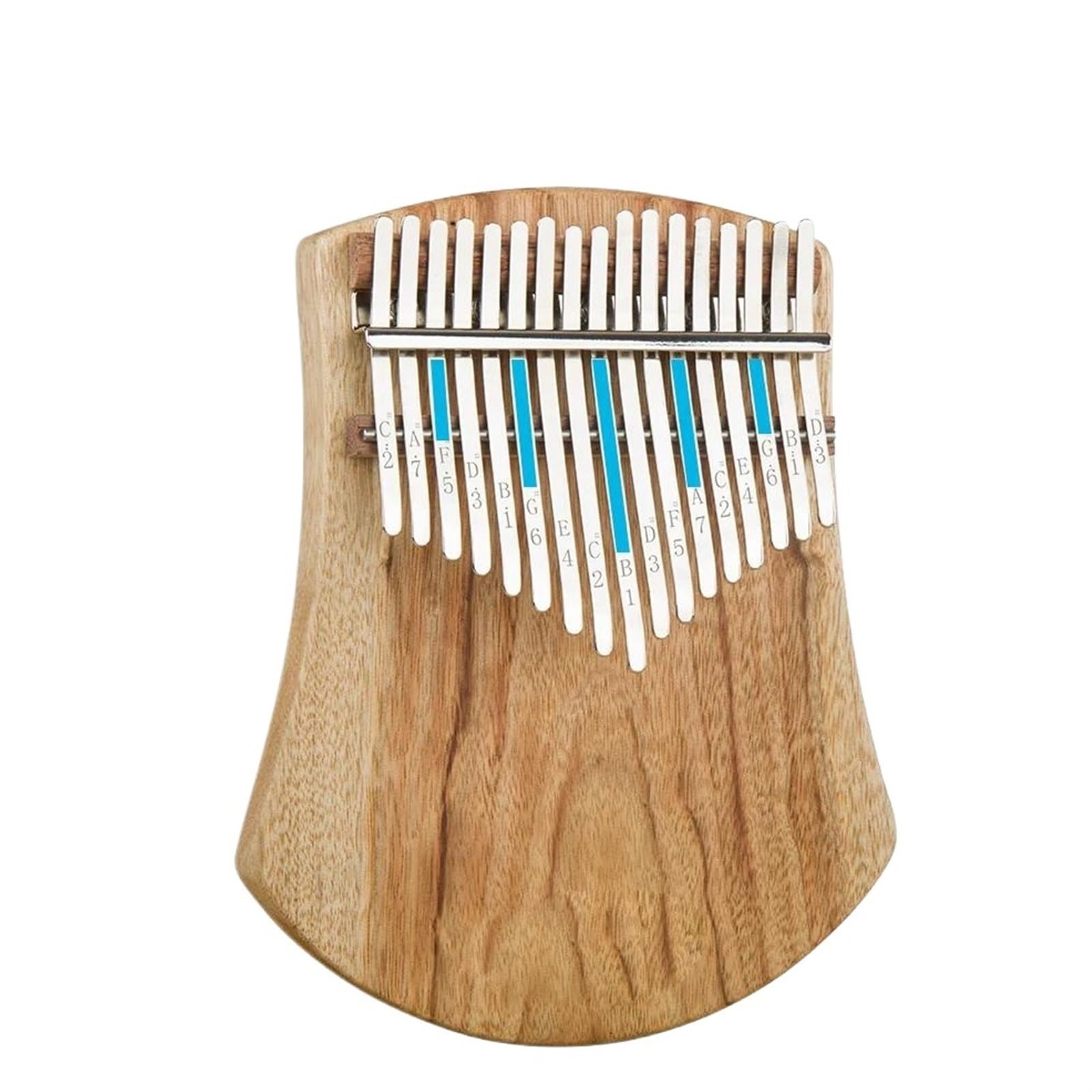 Kalimba Kalimba W Tonacji B 17 Klawiszy Lite Drewno Kamforowe Przenośne Pianino Kciukowe