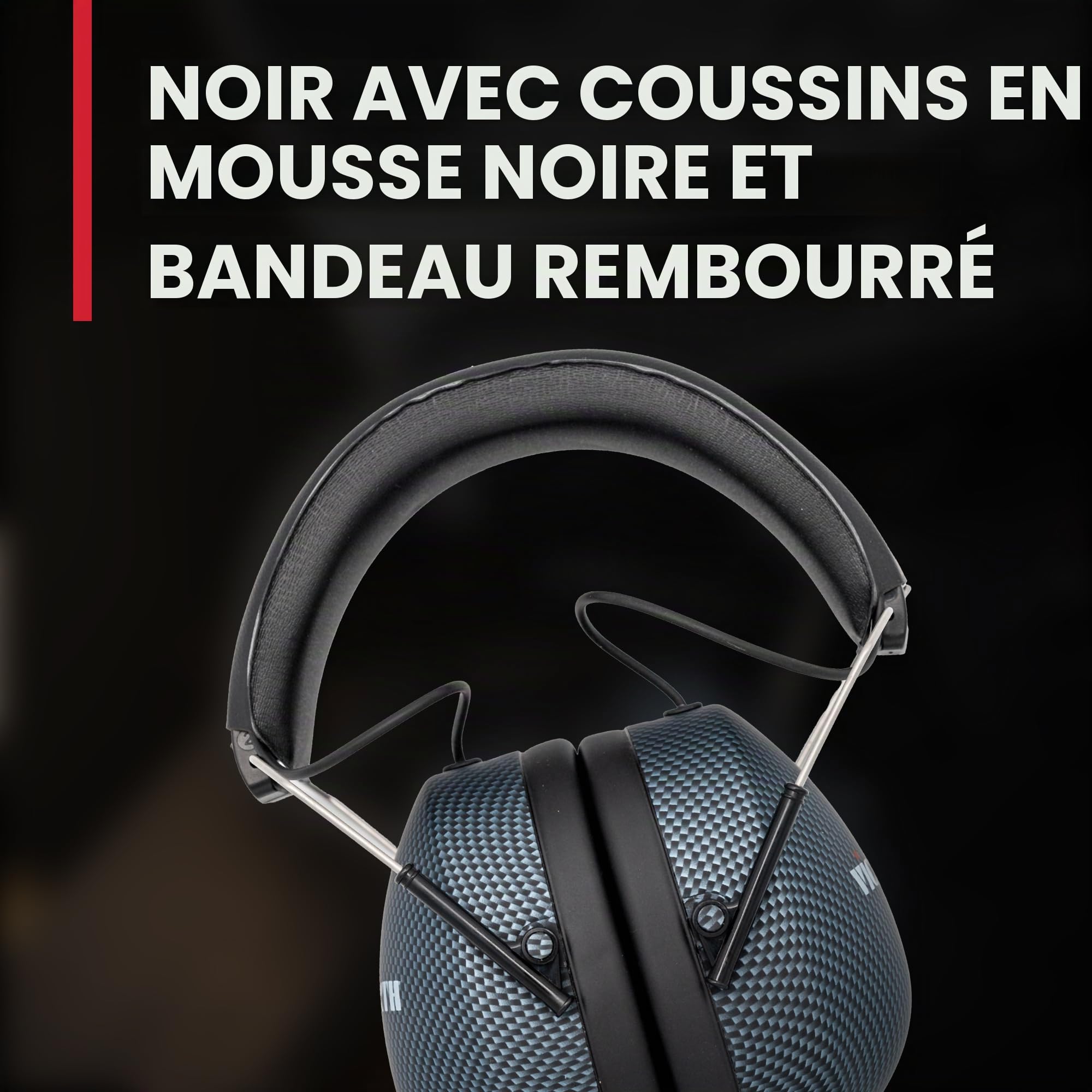 Vic Firth Casque d'isolation SIH3