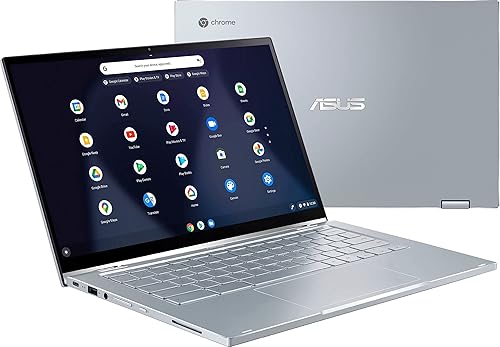 Miniatura 2 de ASUS Chromebook convertible Flip C433 UltraSlim Clamshell 2023 pantalla táctil FHD de 14 pulgadas Intel Core M3 8 GB de RAM 128 GB eMMC gráficos