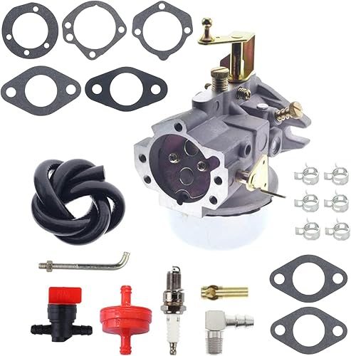 Miniatura 1 de ANTO Carburador #30 para Kohler K321 K341 14HP 16HP Cub Cadet Motores con 271030-S 47-049-01 Junta Aislador Kit de Bujías