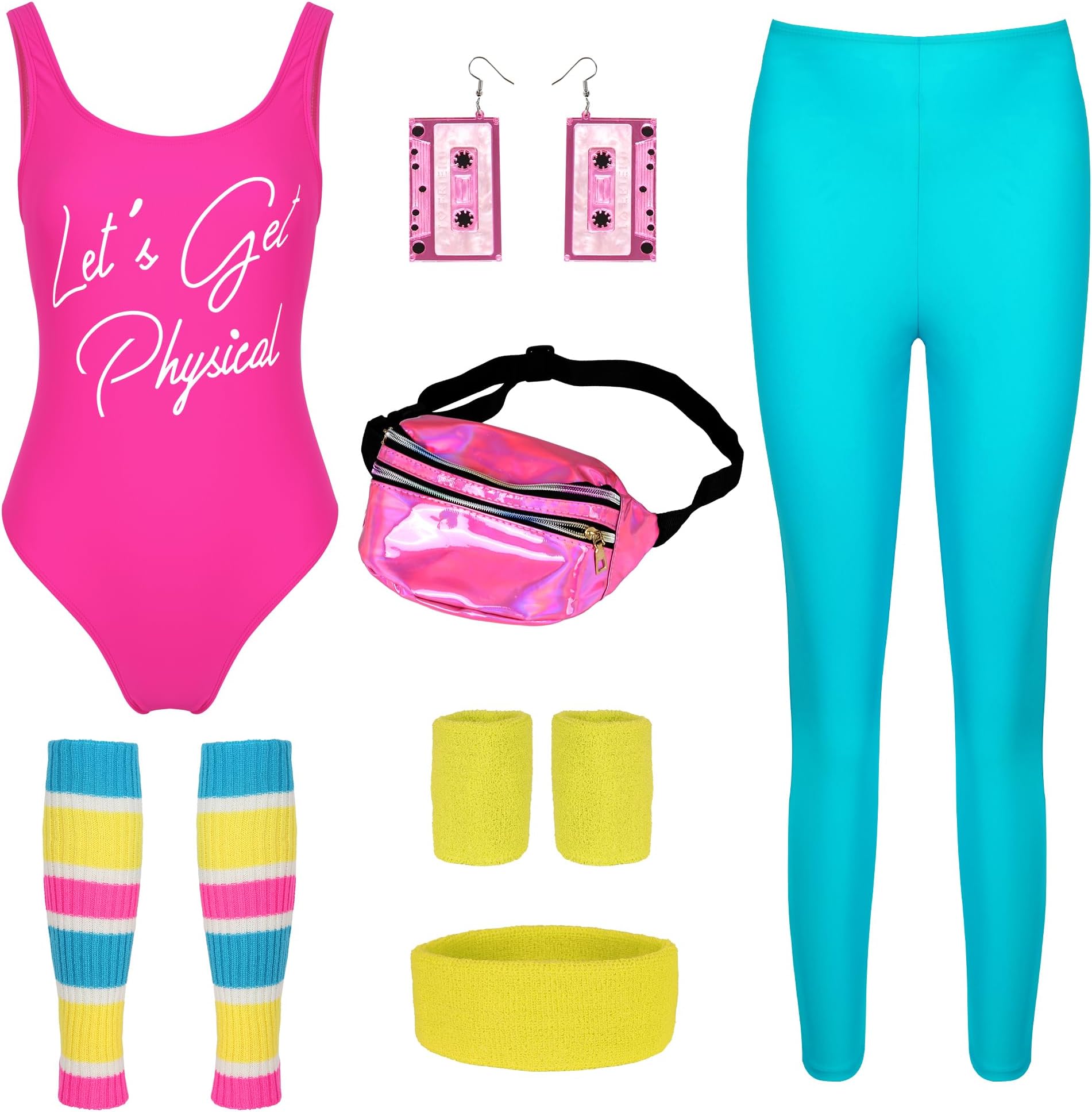 80s workout costumes Clearance