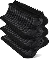 shnn 14 Pairs Men's Women's Breathable Ankle Socks - Low Cut Casual Short Socks with Arch Support & Heel Tab