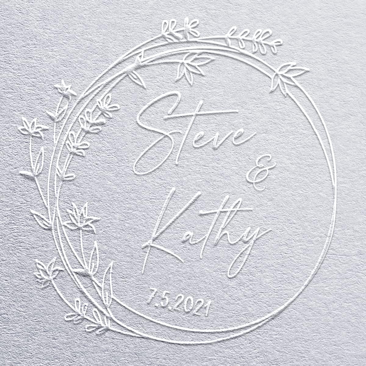 Chose Your Personalized Wedding Embosser, Custom Wedding
