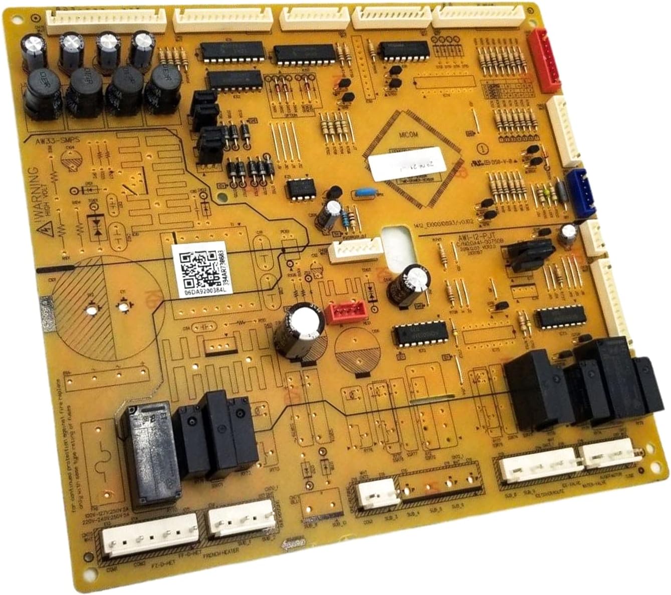 DA92-00384L for Samsung Refrigerator Main Pcb Control Board - Compatible Model# RF263BEAESG/AA, RF263TEAEWW/AA