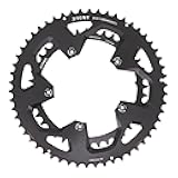 DJC Stone Bike Round Double Chainring 110bcd 2X 52 36T 53 39T 54 40T 50 34 for Sram Red Rival S350 S900 Rotor Force 110 BCD 5 Bolts
