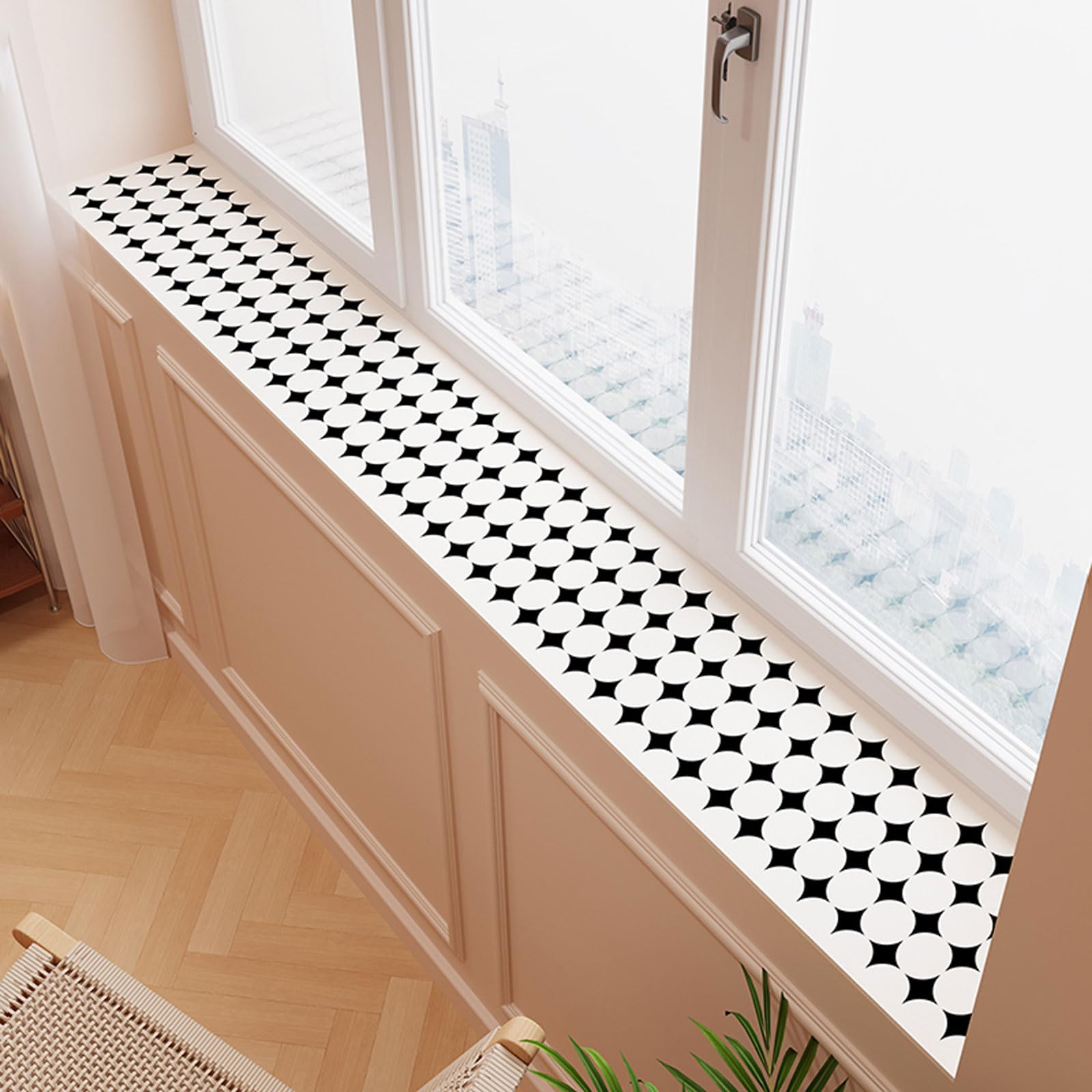 Chaoyilian Diatomaceous Earth Window Sill Absorbent Mat,Window-sills Absorbent Mat,Non Slip Cushion For Windowsill,Quick Drying,Waterproof,Dust-Proof,for Patio Living Room Bedroom Home