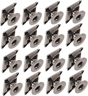 SEWOART Kit De Unhas Com Rebites Pontiagudos 100 Peças Roupas Punk Acessórios Para Unhas Latão DIY Pregos Punk Decorações Para Roupas Pontas Para Roupas Quarteto Cônico Brincos