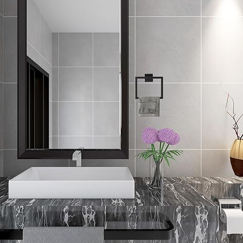 Miniatura 5 de uxcell Juego de 5 piezas de accesorios de baño, juego de barra de toalla de acero inoxidable de 15.7 pulgadas, soporte para papel higiénico, 2