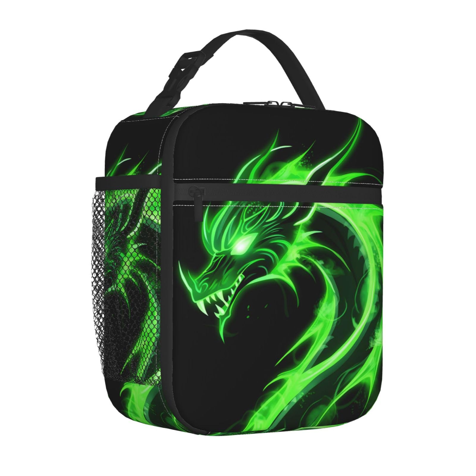 Thermo-Lunchtasche Für Damen & Herren – Isolierte Picknicktasche Mit Netztasche, Perfekt Für Die Arbeit