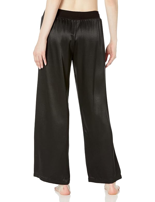 PJ Harlow Women's Jolie Satin Pant, Black, X-Large by PJ Harlow - Image 2