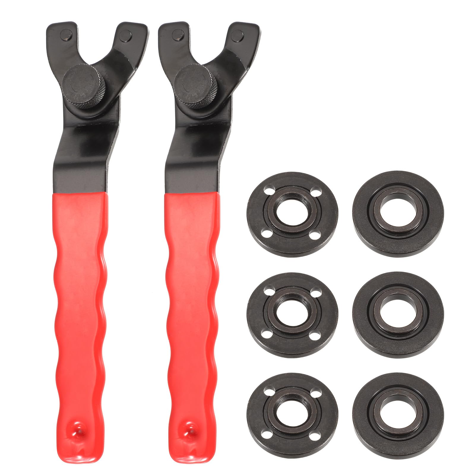 Clé pour meuleuse d'angle réglable de 1 à 4,8 cm pour changer de disque