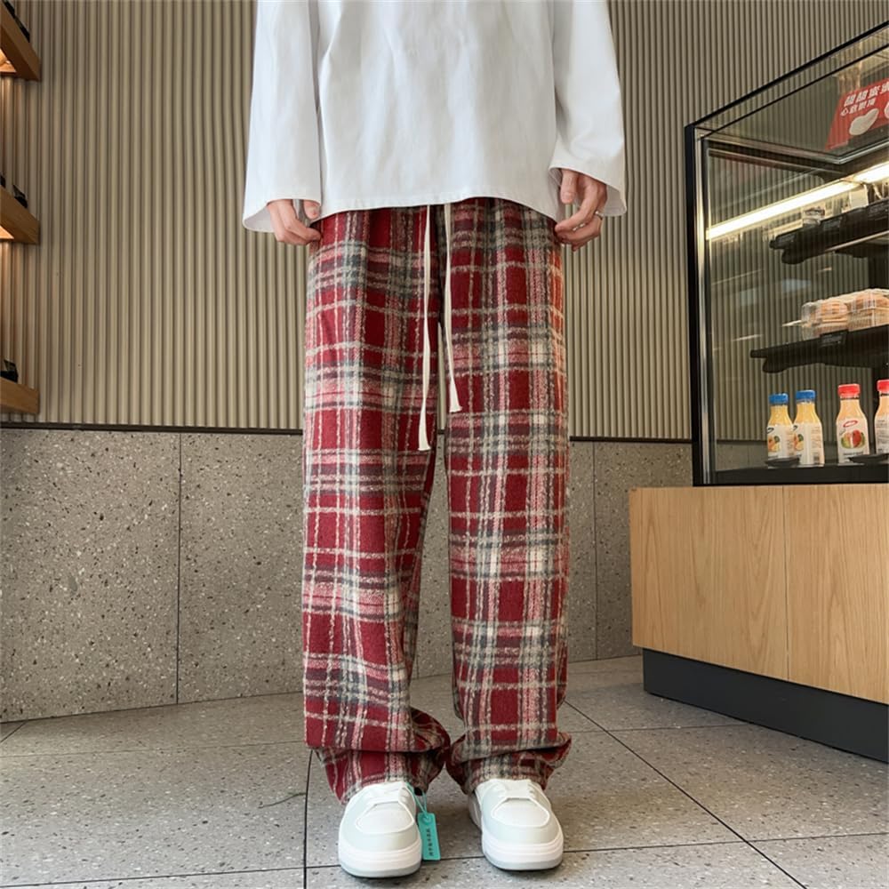 Woman Casual Plaid Y2K Pants Goth Baggy Pants Grunge Clothes Pajama Pants Streetwear - Image 6