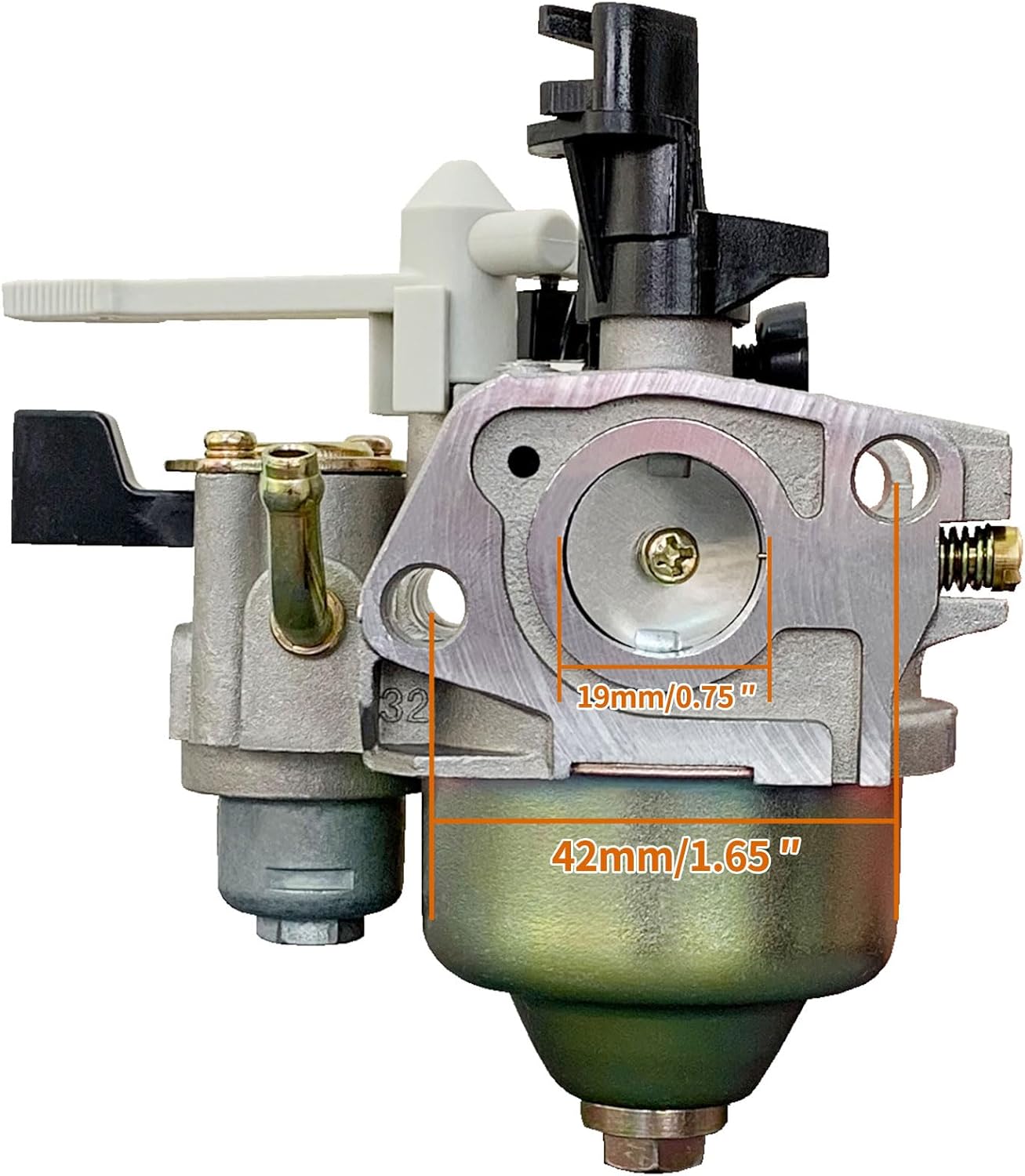 Ruixing OEM GX160 GX200 Carburetor for Honda GX120 GX140 GX160 GX168 GX200 5HP 5.5 hp 6.5HP Engine Predator 212cc Carb 196cc 163cc OHV 224cc Engine