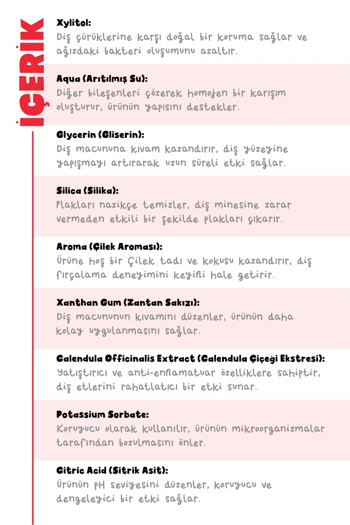 BABYTON Doğal Çilekli Diş Macunu 2'Li Set 50 Gr