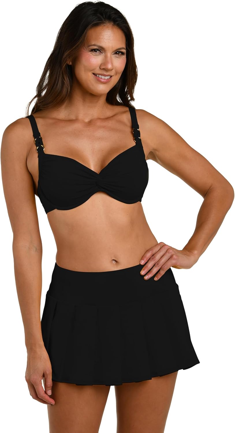 La Blanca Women's Island Goddess Twist Underwire Bra