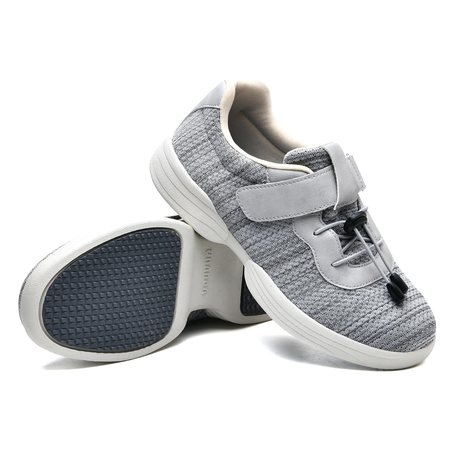 Schuhe Damen Senioren Hallux Valgus mit Klettverschluss Hausschuhe Weit Verbandschuh Extra Medizinische