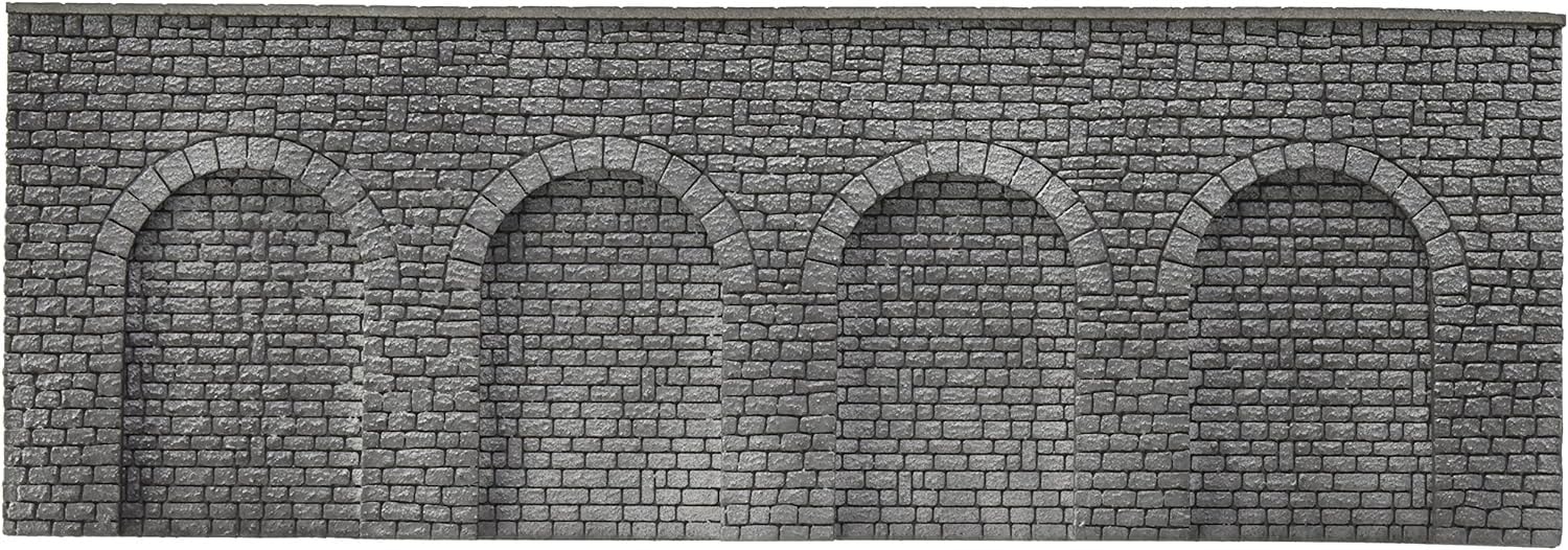 Faller 170890 - 1/87 / H0 Decorative Plate Arcades Natural Stone Blocks - New