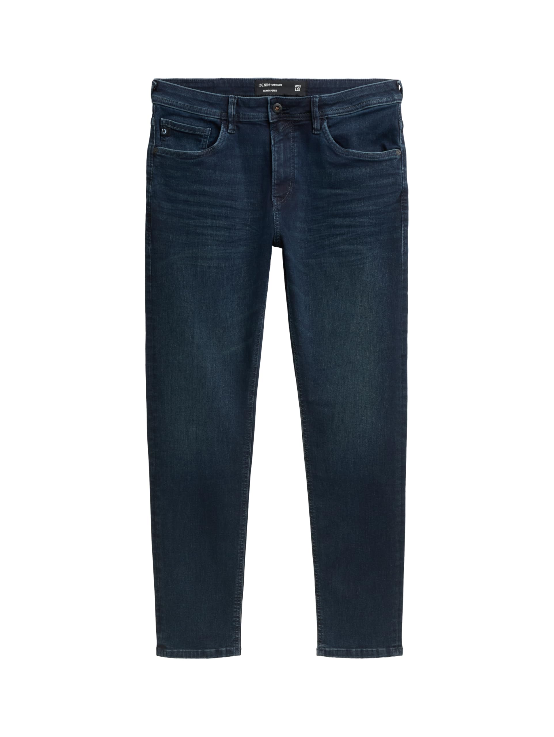 Tom Tailor Denim Herren Tapered Slim Fit Jeans mit Stretch 1044288