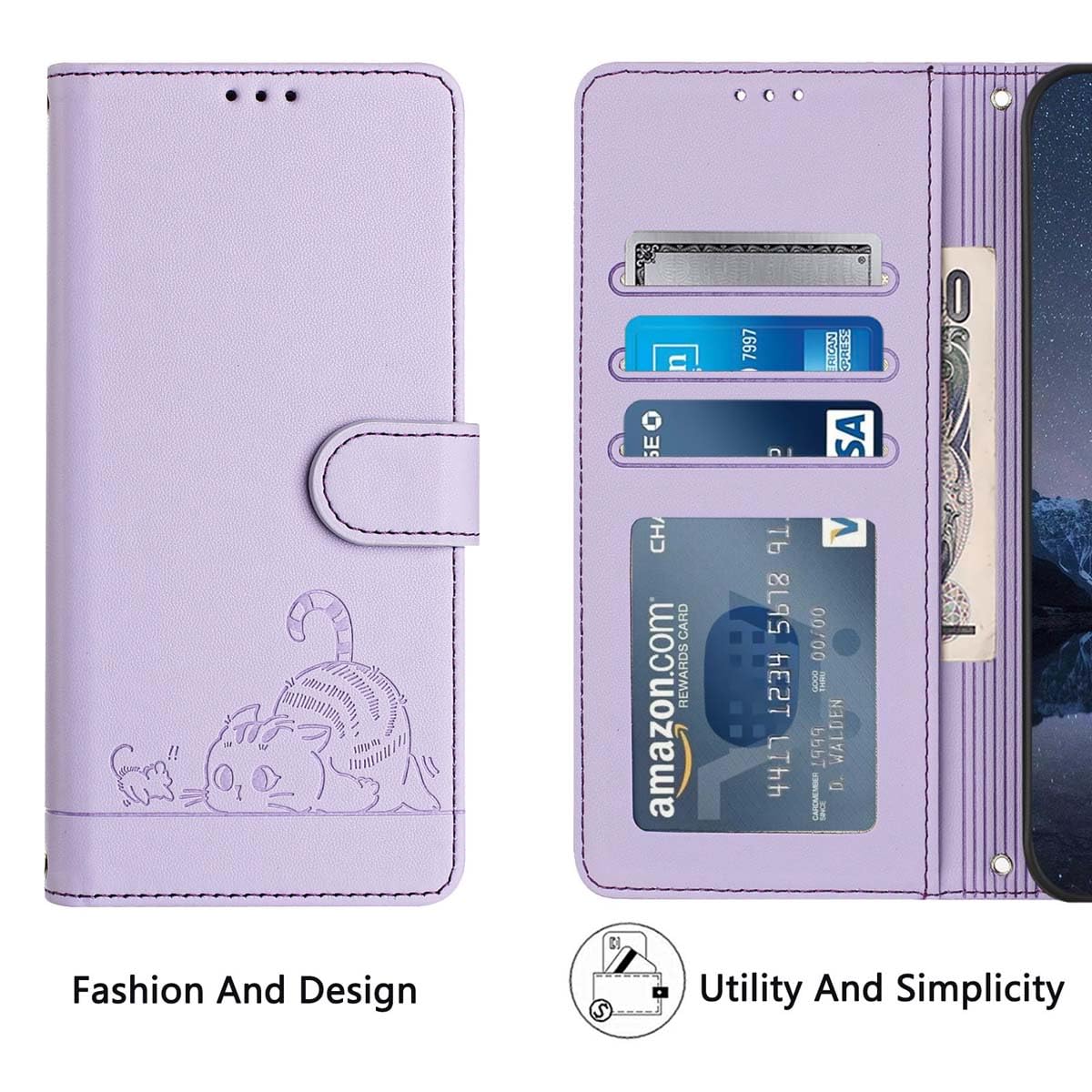 Yunubeyii Cover Libro per Xiaomi Redmi Note 13 Pro 5G - [Blocco RFID] Luxury PU Leather Portafoglio Card Holder Magnetic Phone Custodia con Kickstand, Cover Protettiva Antiurto, Nero