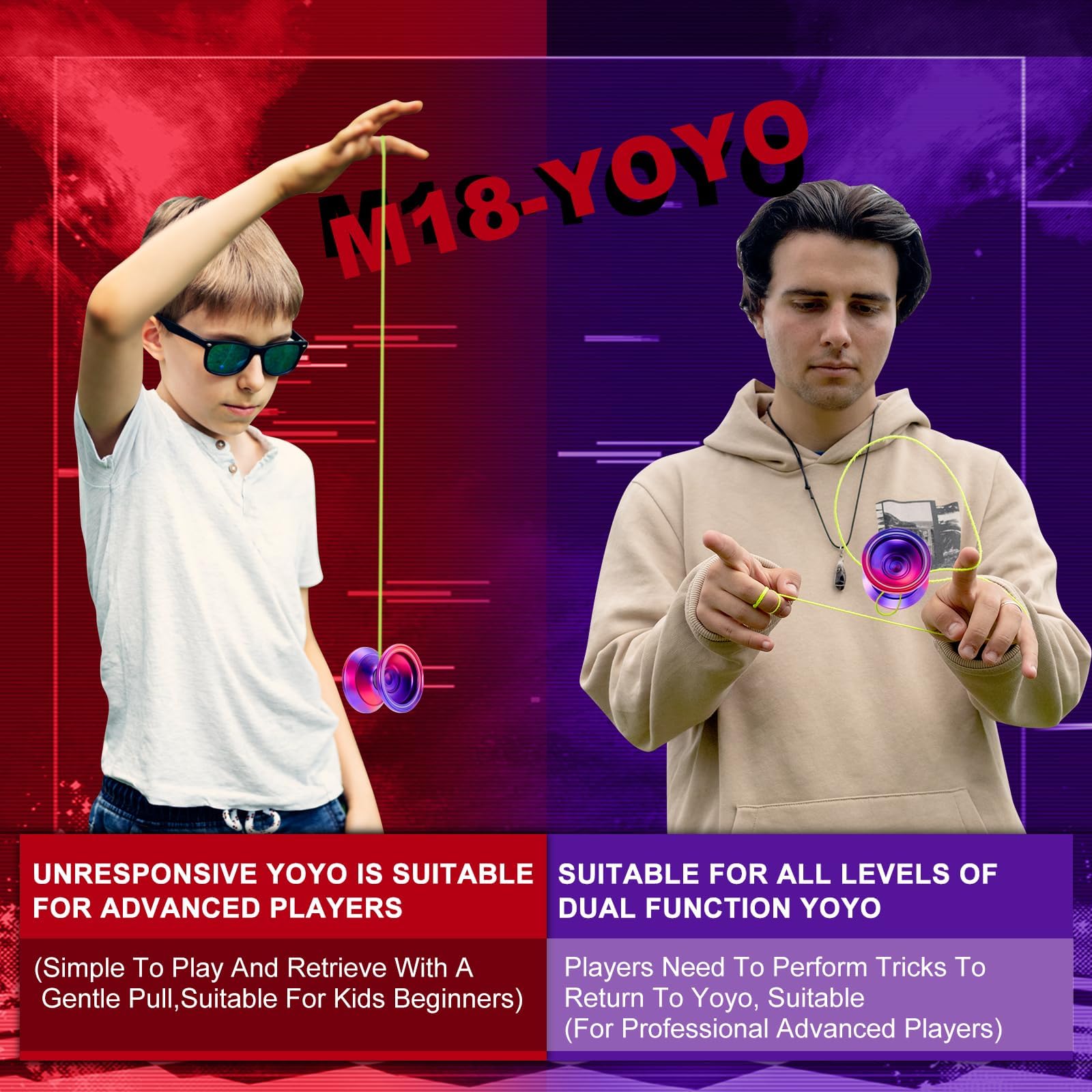 Amazon | Watieoboo Yoyo 専門 メタルヨーヨー プロ、子供初心者