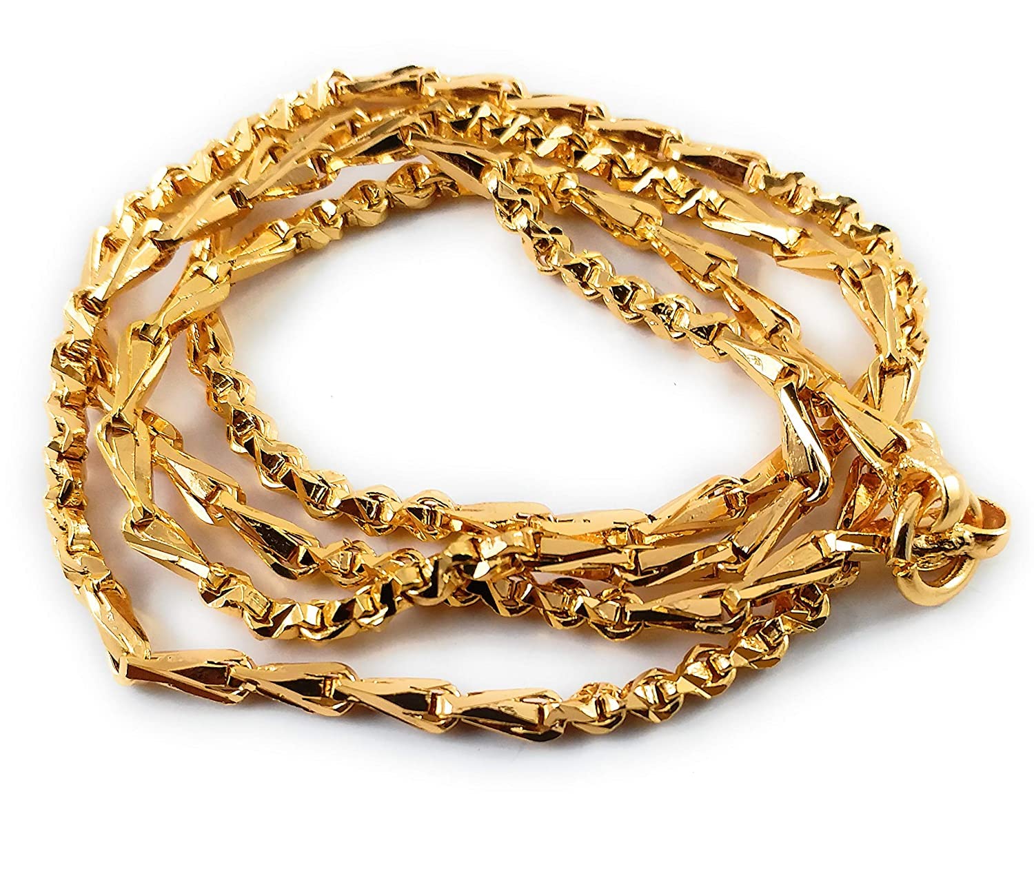 CUTE GOLD 1 Gram Micro Gold Plated & Copper Traditional Designer Fashion Jewellery Chain for Women (B09R8XQCXZ) Amazon Price History, Amazon Price Tracker