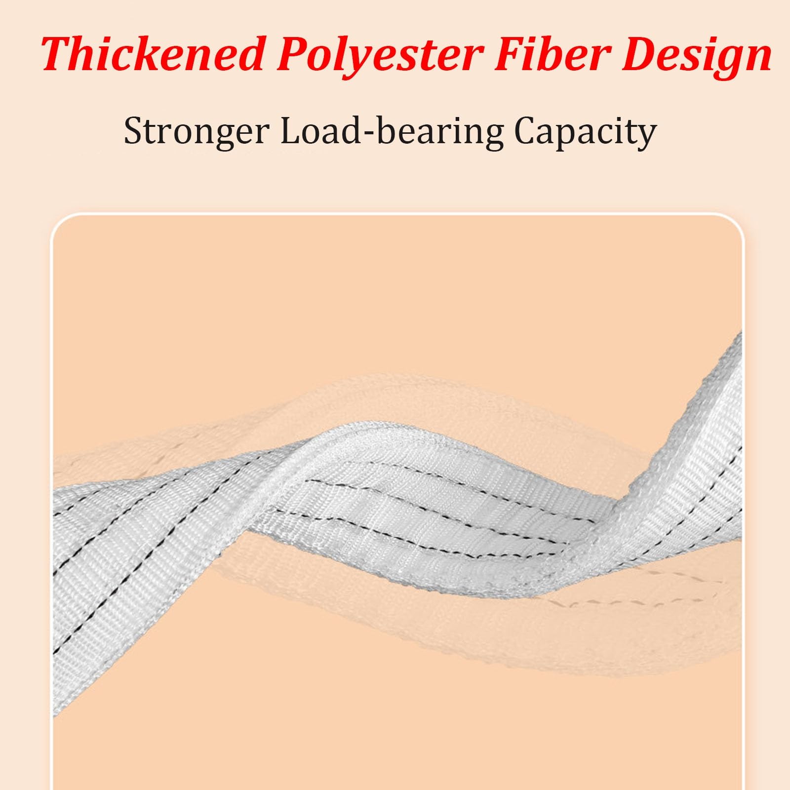 4-Strang-Hebeschlinge mit Haken, 2-Tonnen-Polyester-Hebeschlinge, Anschlagmittel für Heberinge, robuste, Flexible Hebeschlinge für Motoren, kleine Fabriken.(4.92ft/1.5m)