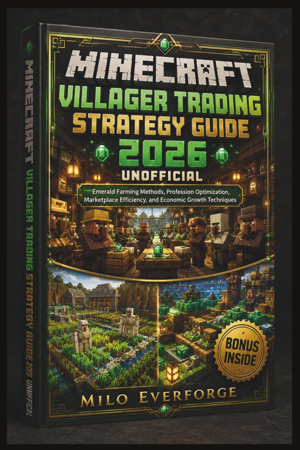 MINECRAFT VILLAGER TRADING STRATEGY GUIDE 2026 UNOFFICIAL: Emerald Farming Methods, Profession Optimization, Marketplace Efficiency, and Economic Growth Techniques