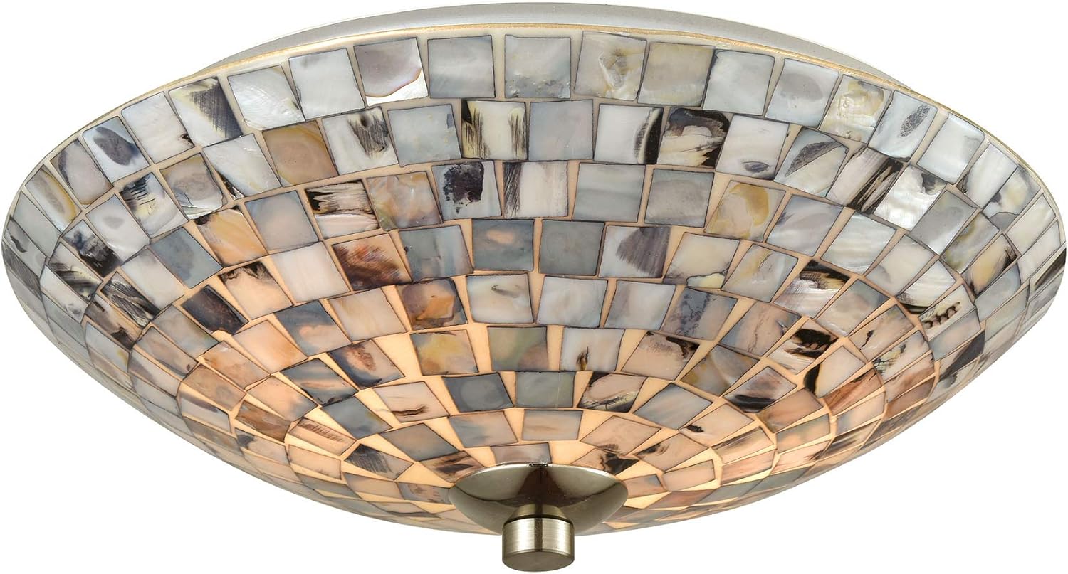 Elk Lighting 10401/2 Close-to-Ceiling-Light-fixtures, Gray 5.00x12.00x12.00 - - 