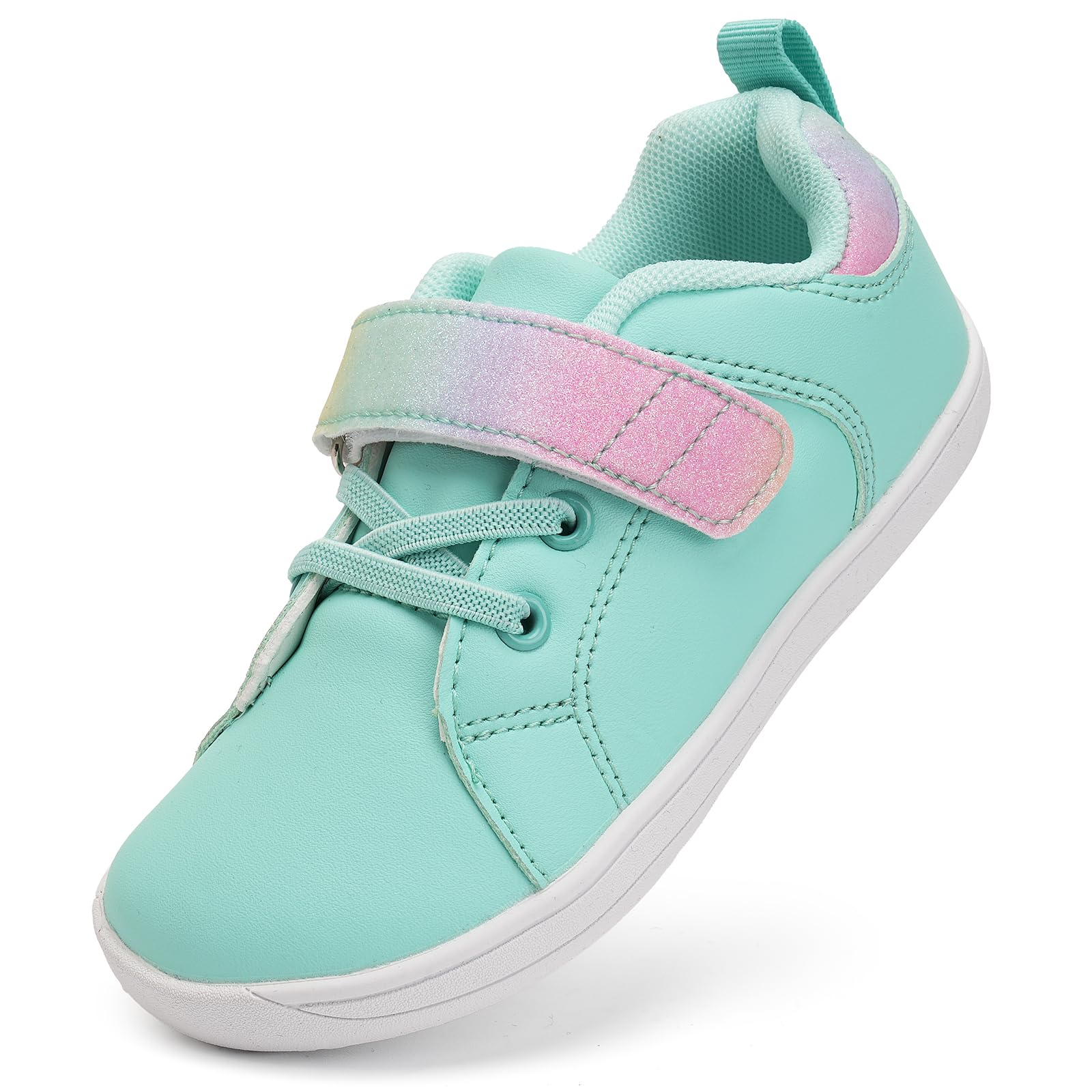 Calzado Descalzos Niños Niñas Amplia para Barefoot Exterior Interio Ligeros y Deporte Transpirables Zapatillas de Trail Minimalistas(Verde, 25EU)