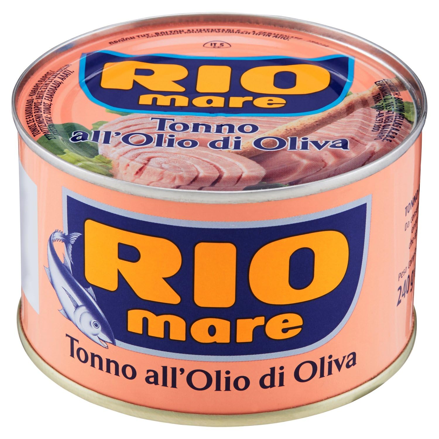 Tonno all'olio di oliva Rio Mare 3 Barattoli da 240g Peso Sgocciolato 156g