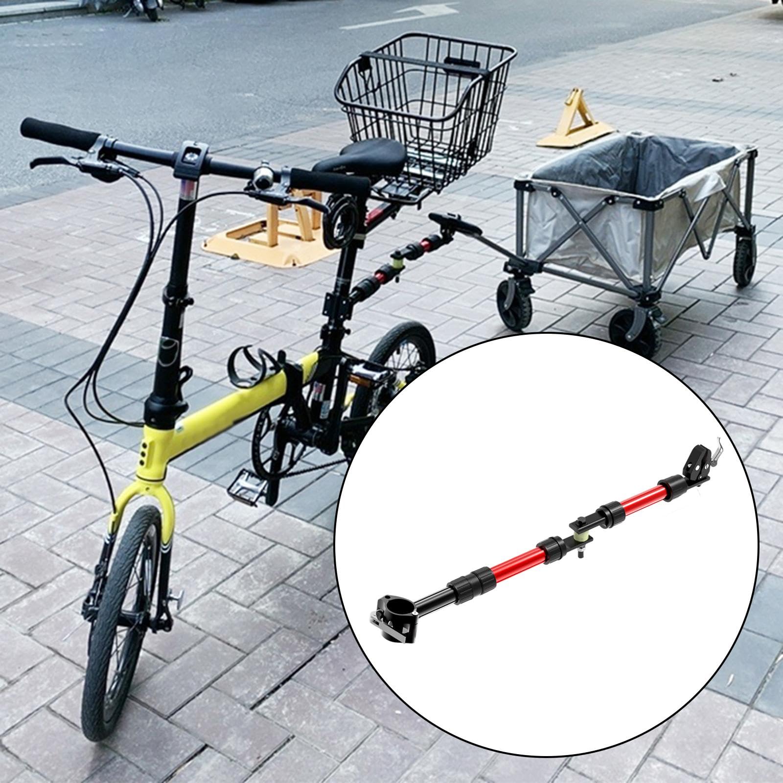 Fahrradanhänger Kupplung Aus Stoßdämpfender Aluminiumlegierung, Vielseitig Einsetzbar, Ersatzzubehör, Style A