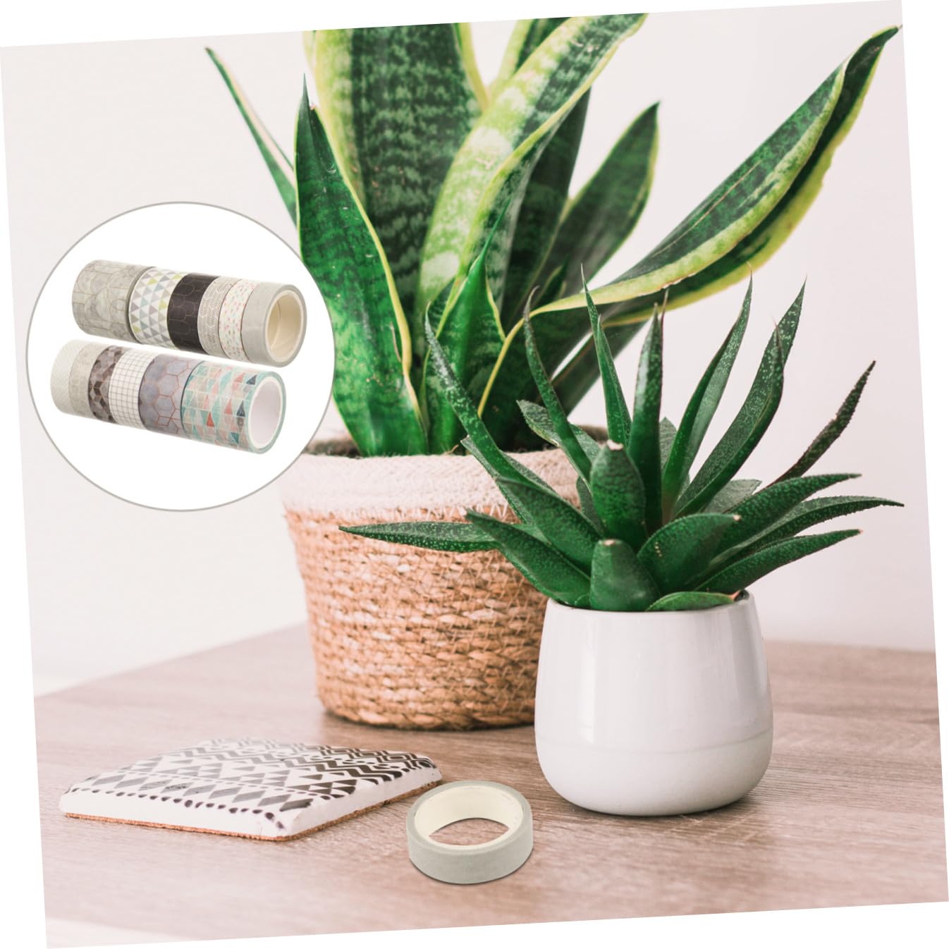 STOBOK 36rotoli Washi Tape Nastro Adesivo Decorativo Per Scrapbook Diari e Fai Da Te Diverse Decorazioni Stile Geometrico Facile Da Applicare Per Feste e Regali