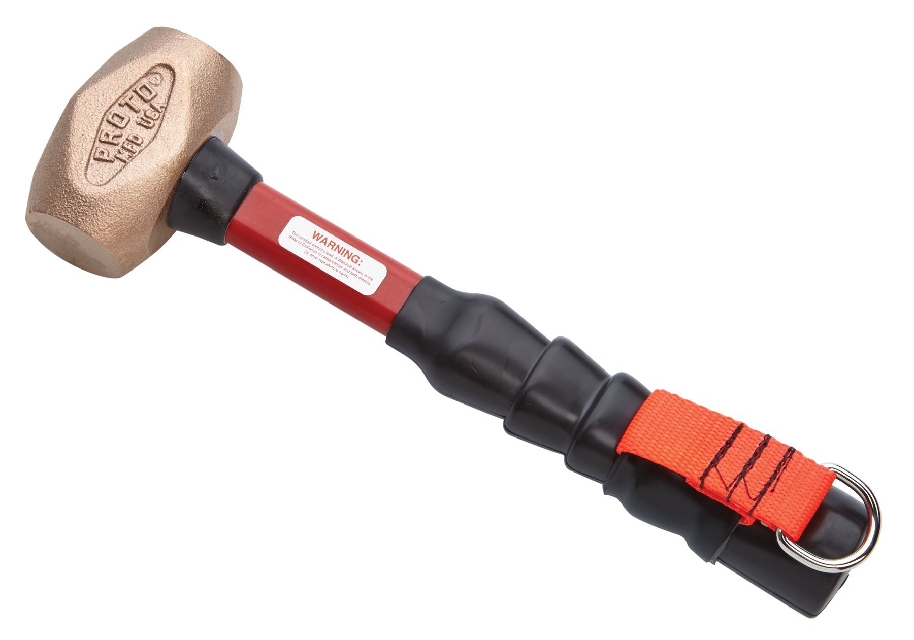 Stanley Proto Tether-Ready J1432G-TT 2.6-pound Brass Hammer