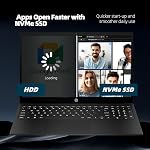 HP 15.6" FHD Ordinateur portable à écran tactile pour les affaires et à la maison, Ryzen 7 5825U, 64GB RAM, 2TB SSD, Wi-Fi rapide 6, Radeon Graphics, Windows 11 Accueil, Cahier portable pour le travail et l'étude
