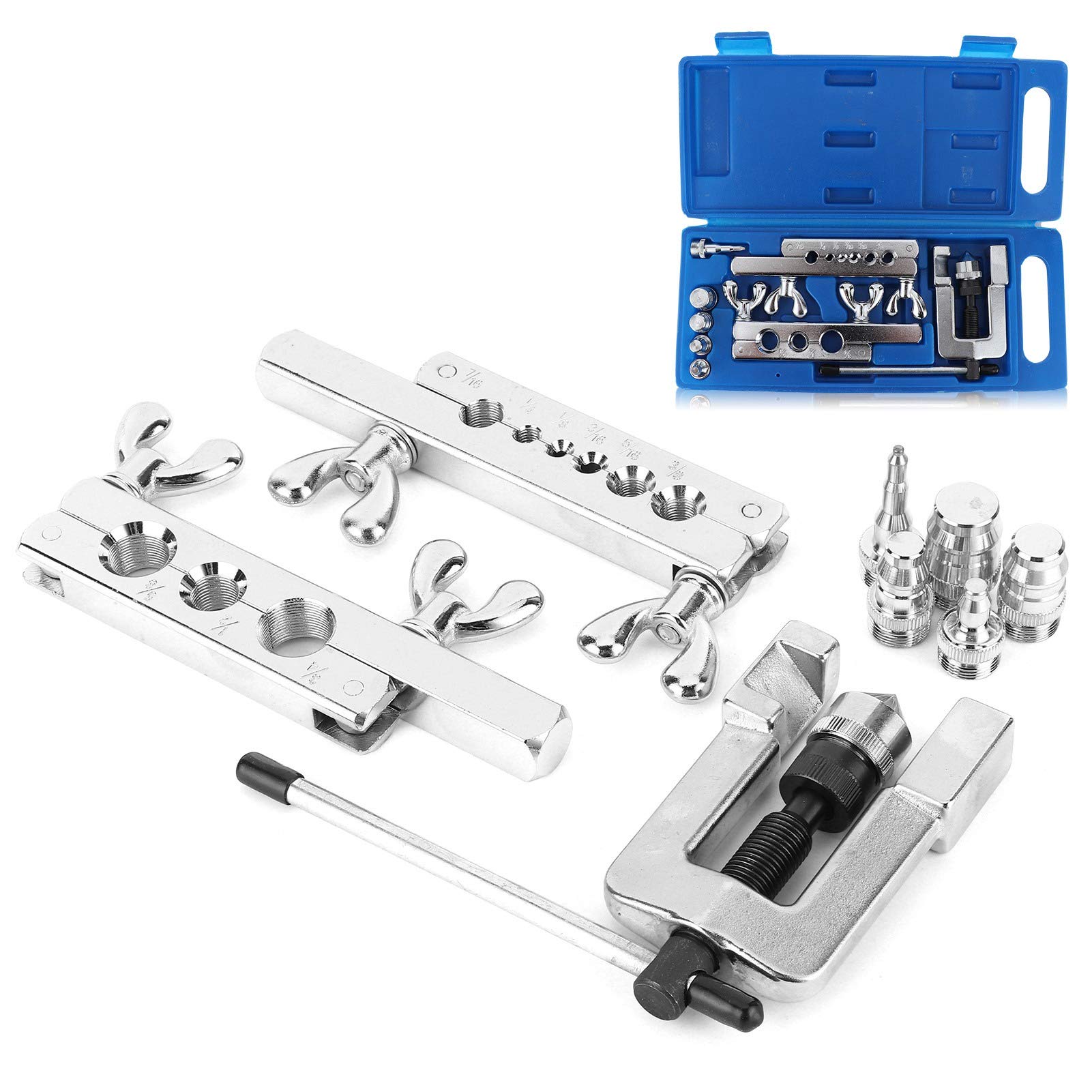 Herramienta De Abocardado De Tubos Kit De Herramientas De Abocardado De HVAC Expansor De Tubos De Cobre Sistema Métrico Expansión De Tubos De Cobre Ergonómico