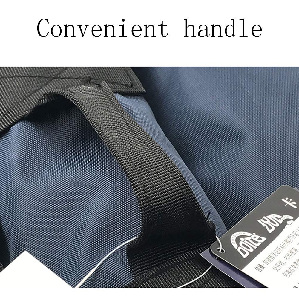 Borsa per bici da bicicletta, borsa per sella posteriore per bicicletta, borsa da viaggio per sedile posteriore, 55 L, ripiano multifunzione per ciclismo a lunga distanza, adatto per mountain bike,