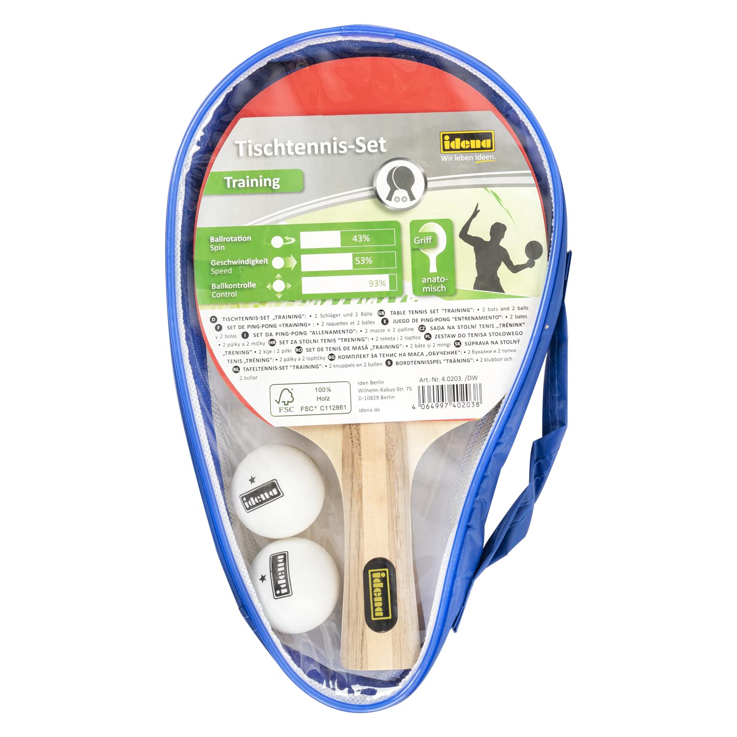 Idena - Table Tennis Set - 3