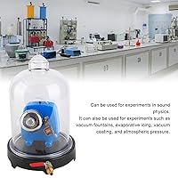 Vista 3 de Tarro de vacío, campana de demostración de vacío Herramientas de enseñanza para laboratorio de aula