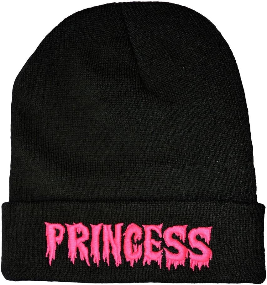 Twisted Apparel Horror Princess Beanie Hat Punk Disney Emo Gothic Alternative Black