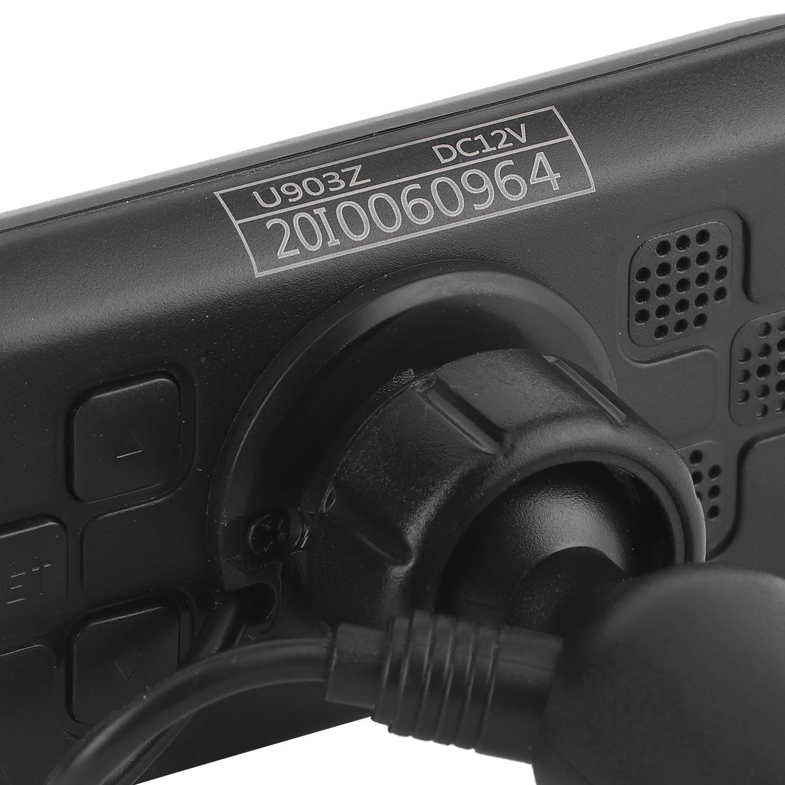 Qiilu TPMS Système de surveillance de la pression, système de pression des pneus sans fil écran LCD TPMS détecteur de pression des pneus voiture TPMS avec 4 capteurs