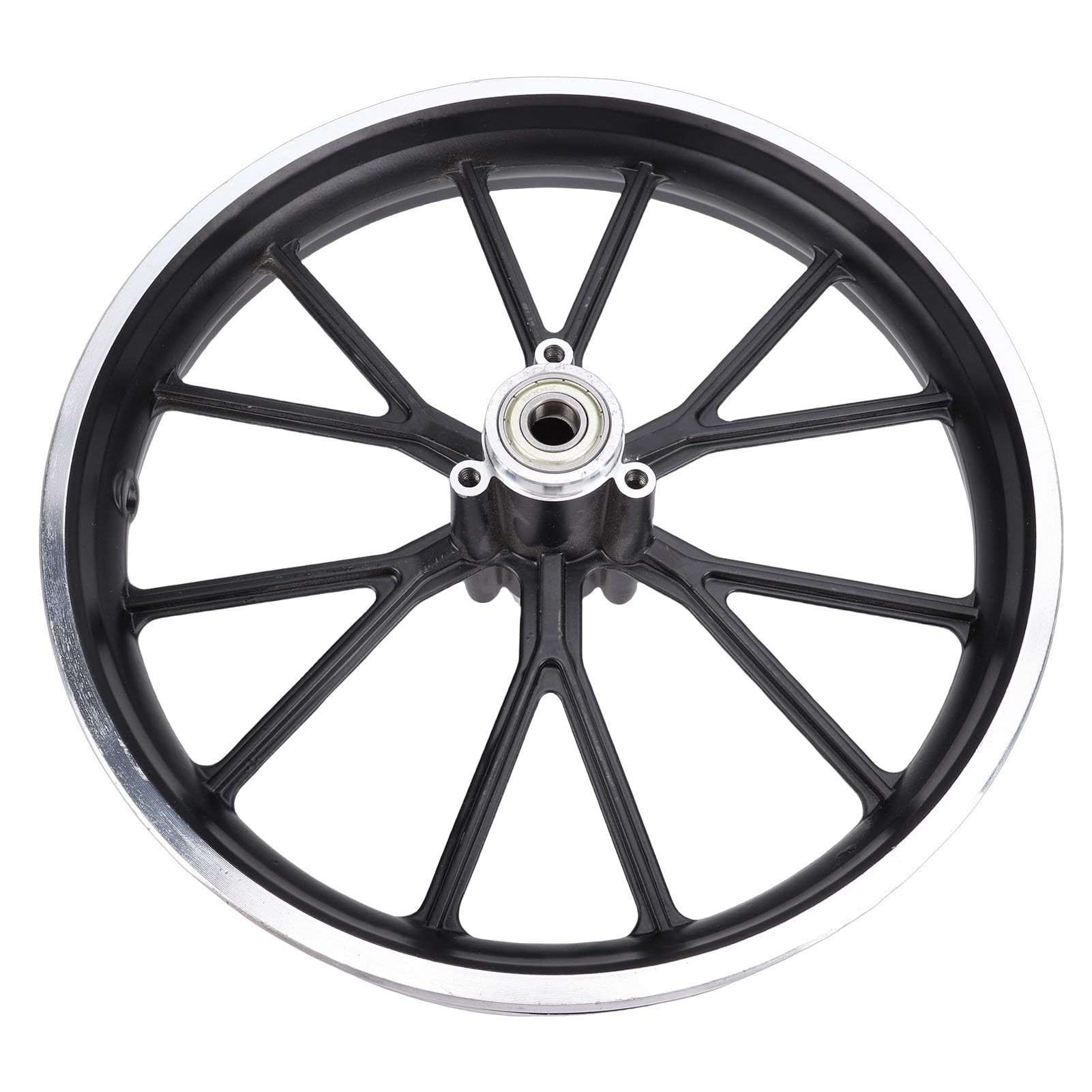Cerchio in Lega di Alluminio 2.50-10 per Mini Bici Elettrica Pocket Bike Dirt Bike Ruota Posteriore 10 Pollici