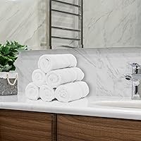 Vista 4 de BC BARE COTTON Juego de toallas de lujo de seis piezas para novia y novio de hotel y spa