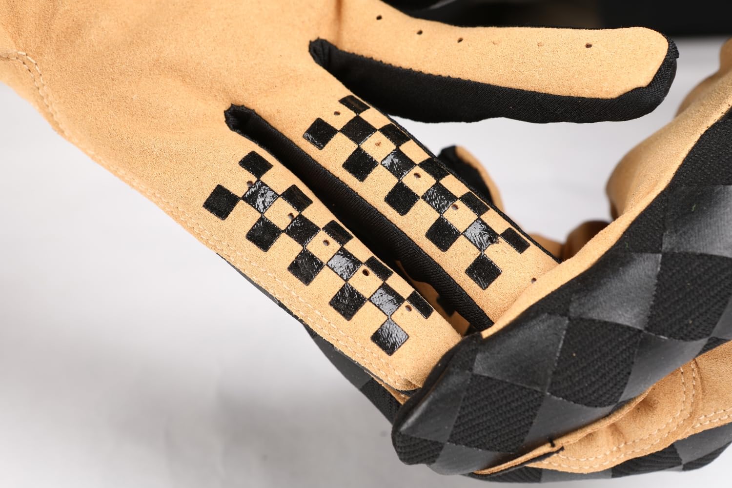 Guantes de ciclismo para tablero de ajedrez, motocicletas, bicicletas de carreras, guantes de MTB, guantes de dedo completo para hombres y mujeres y montañismo