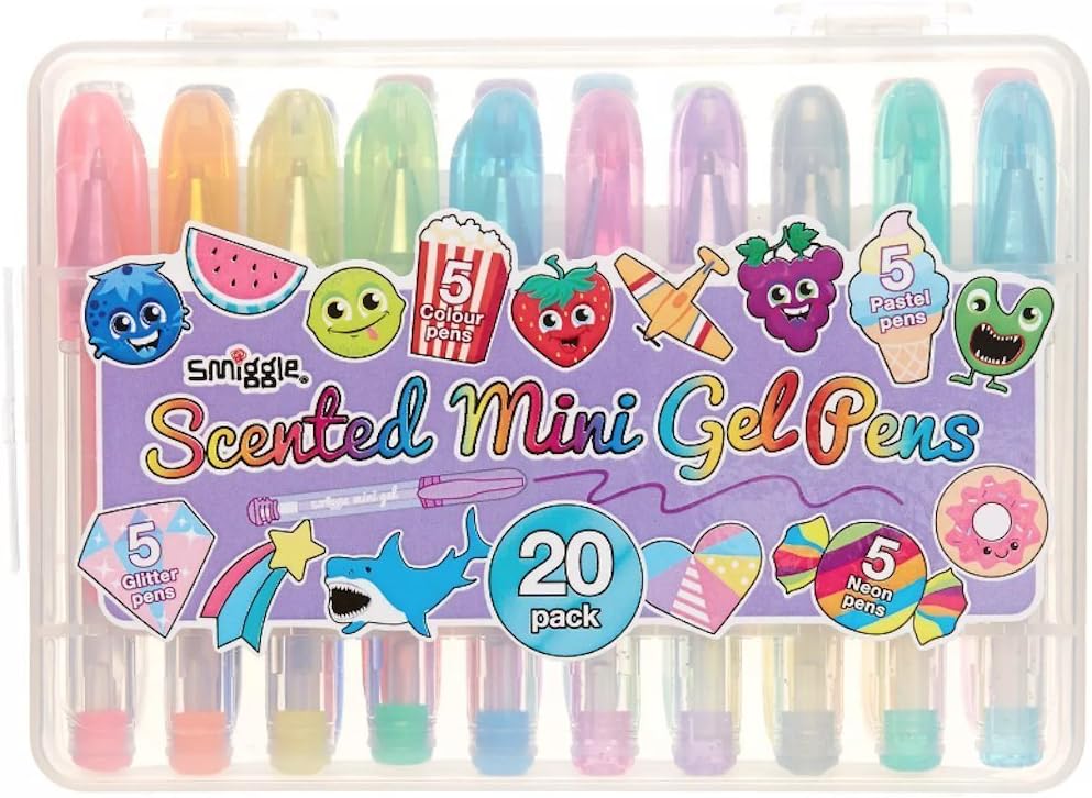 Smiggle Scented mini gel pens x20