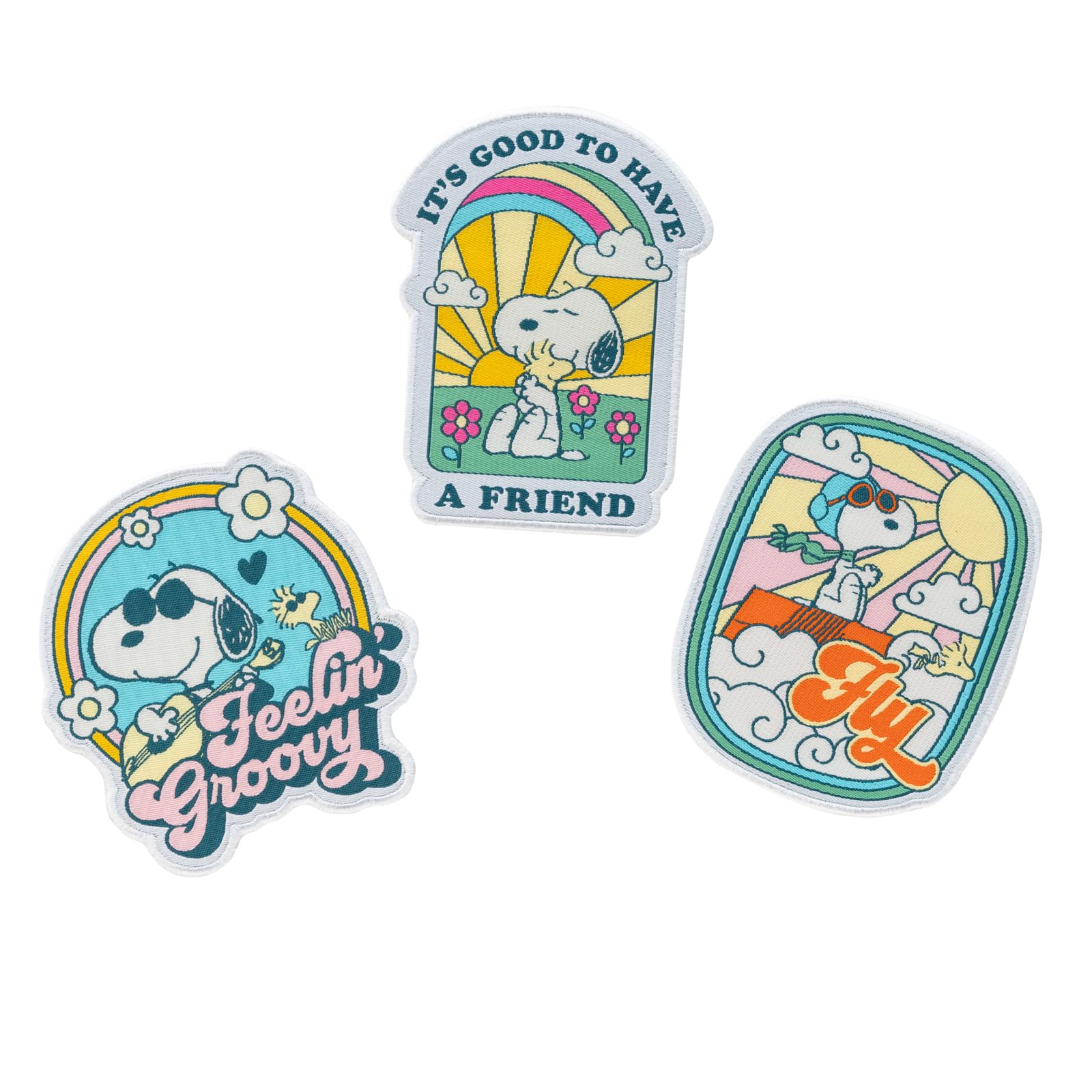 Grupo Erik Peanuts Snoopy Iron On Patches for Clothing - Gifts, Merchandise