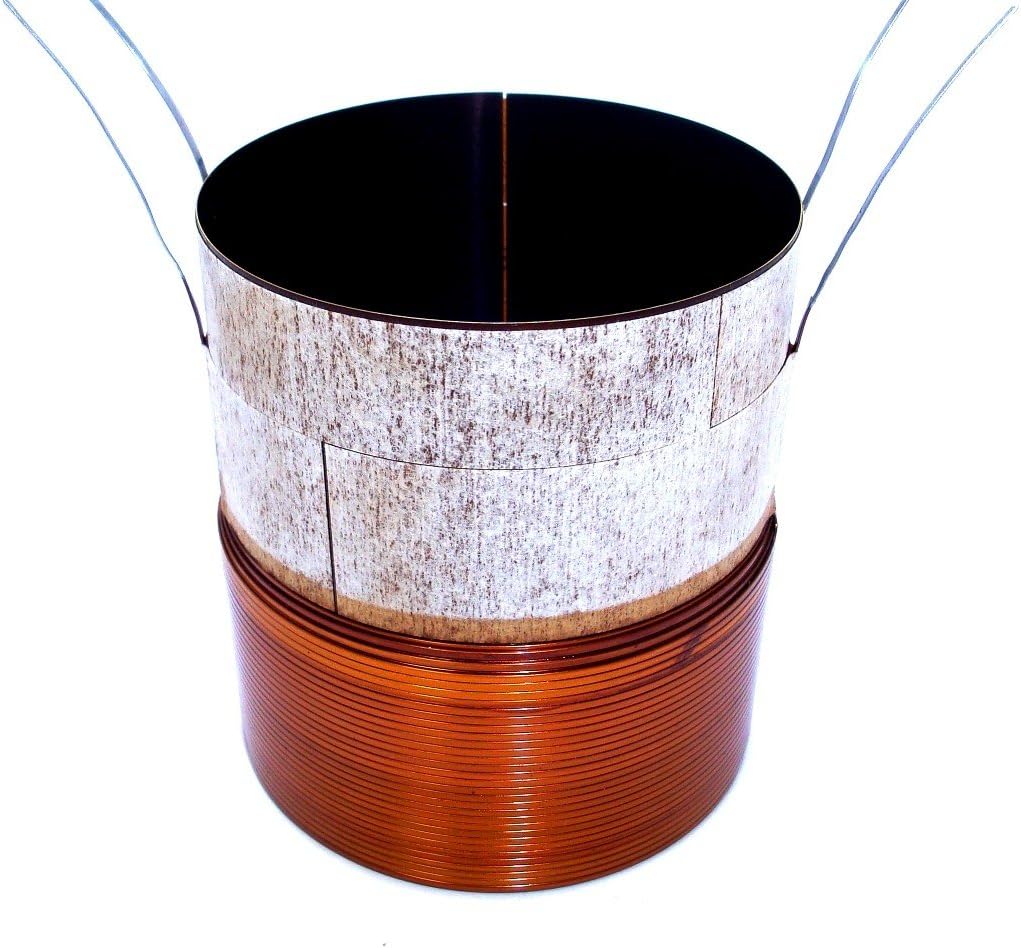 3" Subwoofer Voice Coil - D1 Ohm - Black Aluminum